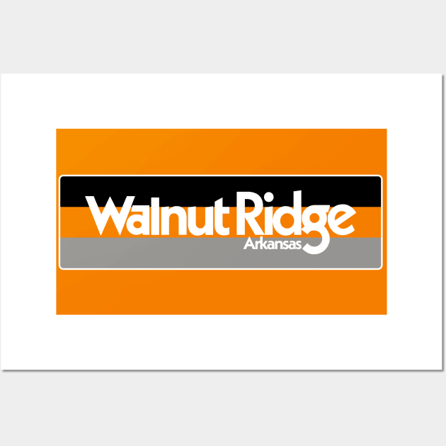 Walnut Ridge Stripes Wall Art by rt-shirts